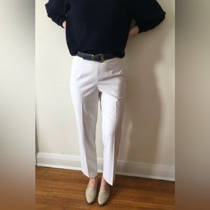 Vintage Talbots White Stretchy Pants Size 4